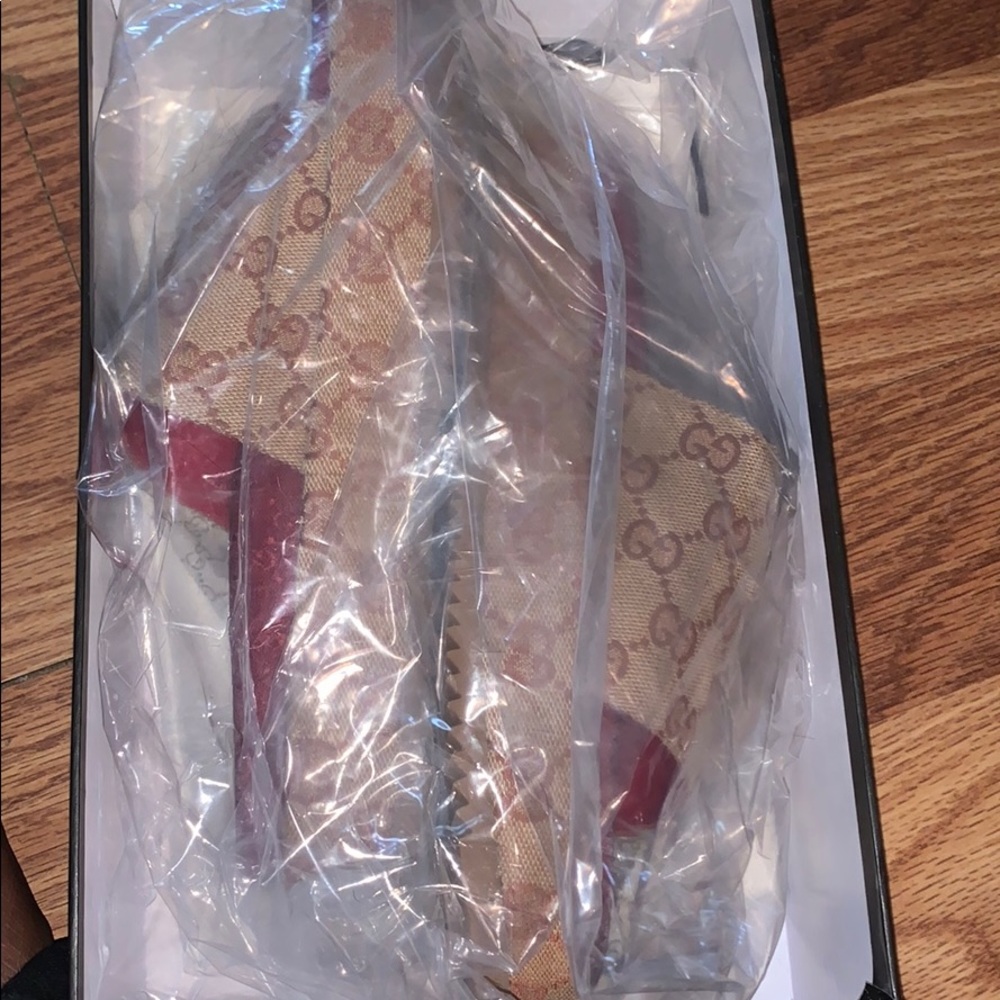 Gucci Double G cloth slides